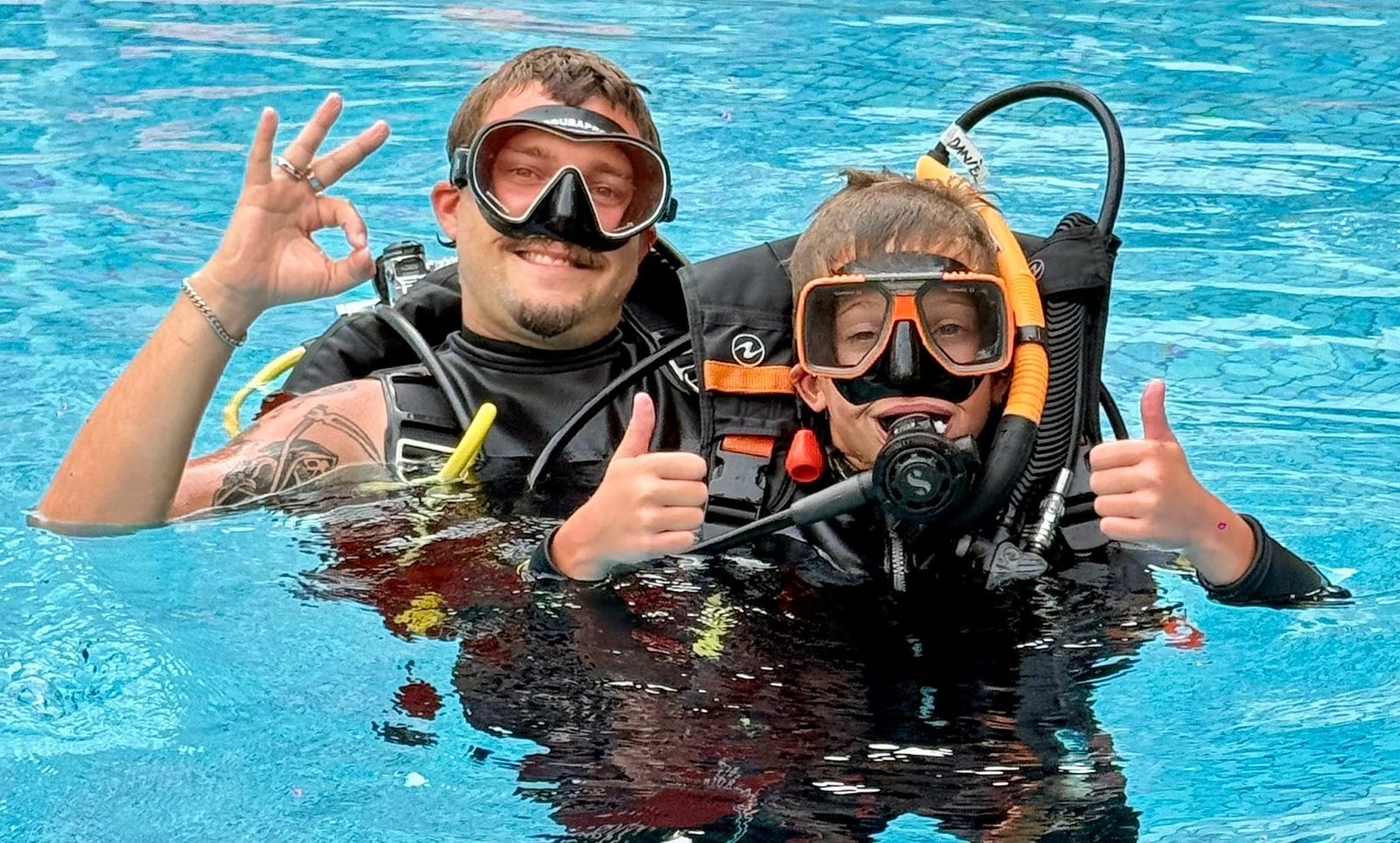 Bubblemaker course for kids at LLV Divers