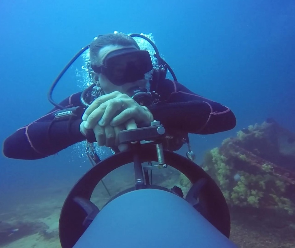 Discover Scooter experience at LLV Divers