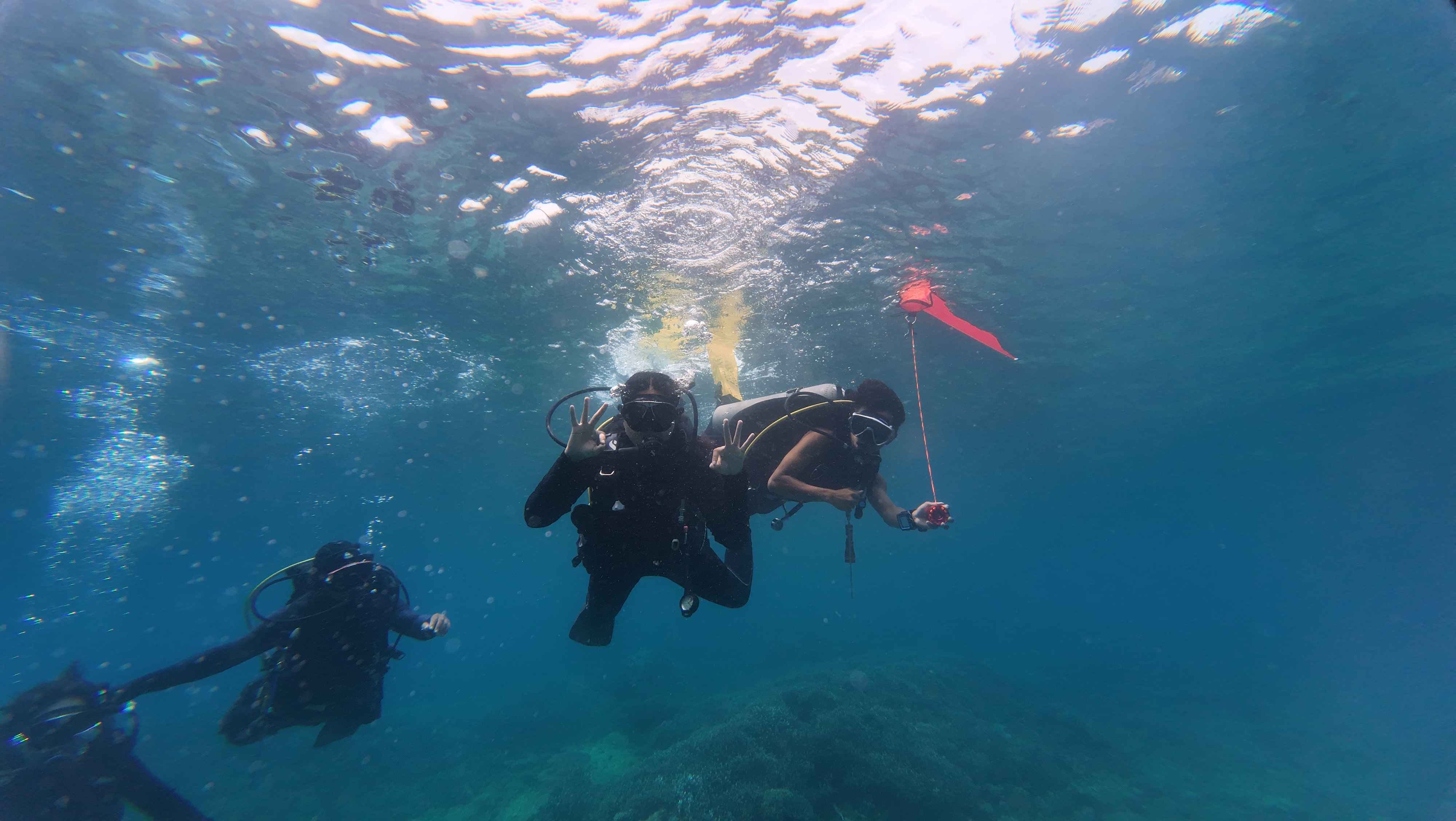 PADI Junior Open Water course at LLV Divers