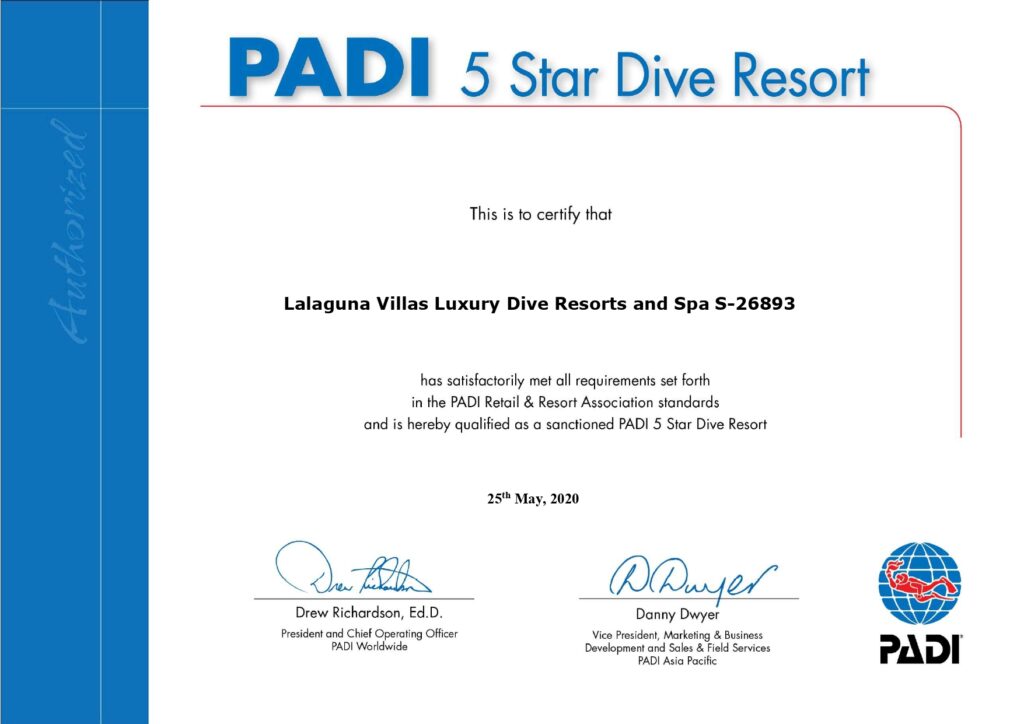 Lalaguna Villas Luxury Dive Resorts and Spa - PADI 5 Star Dive Resort