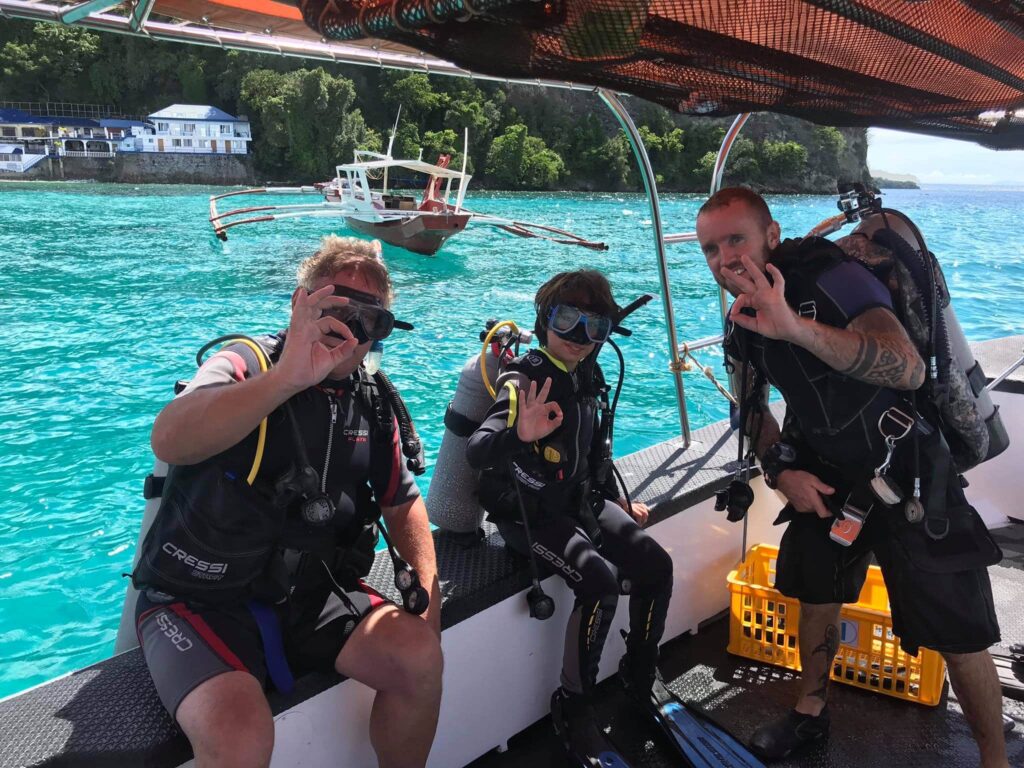 Family Diving with LLV Divers at Lalaguna Villas