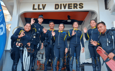 Lalaguna Villas Team Discovering Scuba