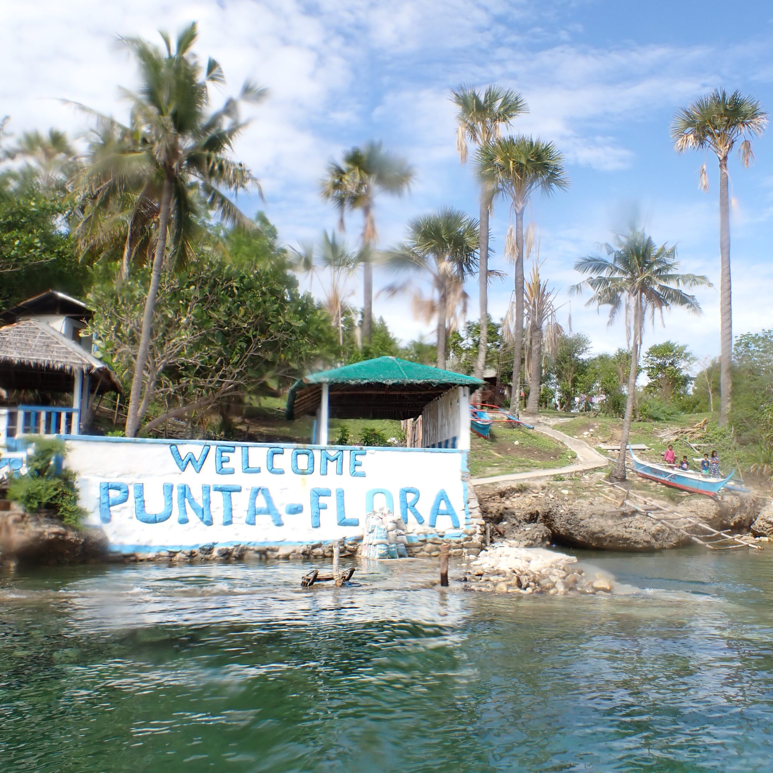 A break on land on Verde Island