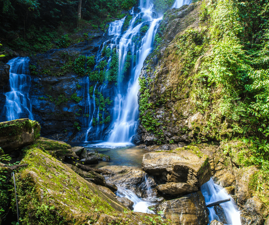 Tamaraw falls, one of many beautiful waterfalls in Puerto Galera.